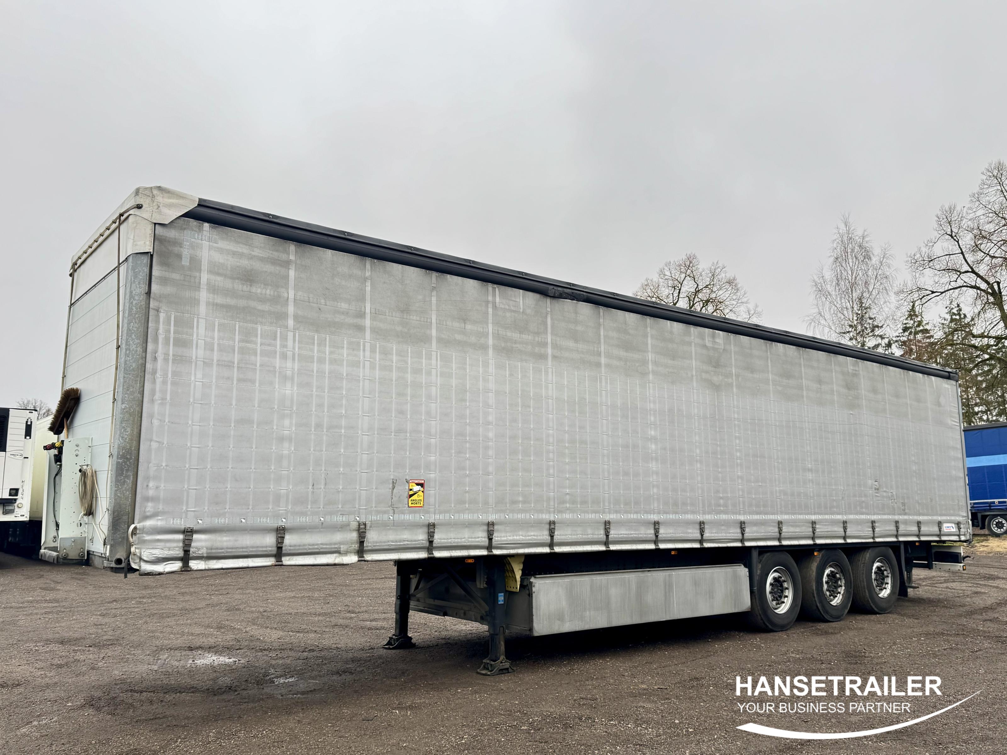 2018 Puoliperävaunu Pressukapelli Schmitz SCS 24 Multilock XL