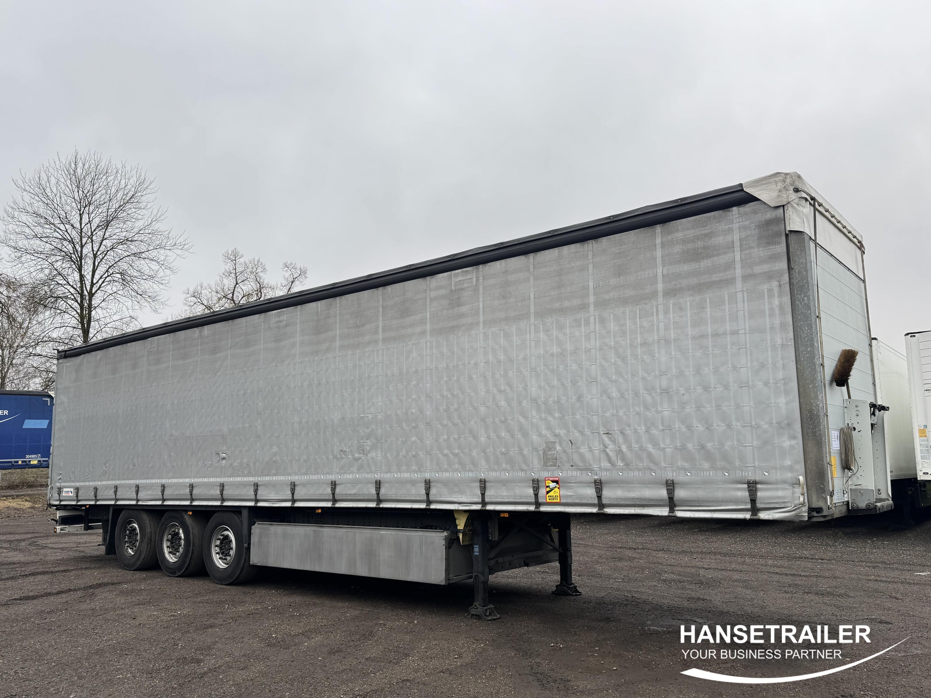 2018 Puoliperävaunu Pressukapelli Schmitz SCS 24 Multilock XL