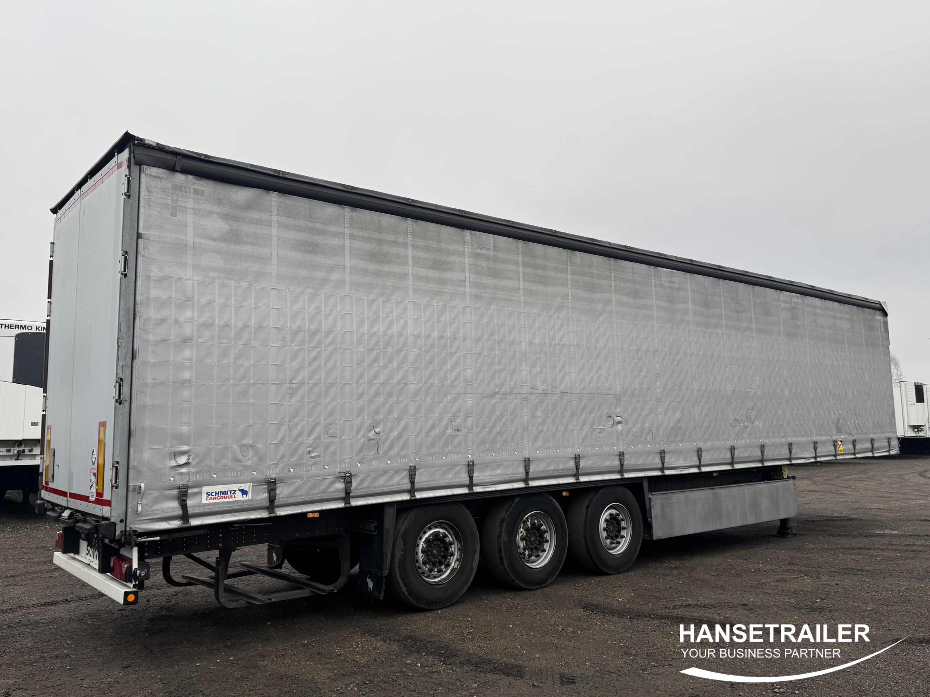 2018 Puoliperävaunu Pressukapelli Schmitz SCS 24 Multilock XL