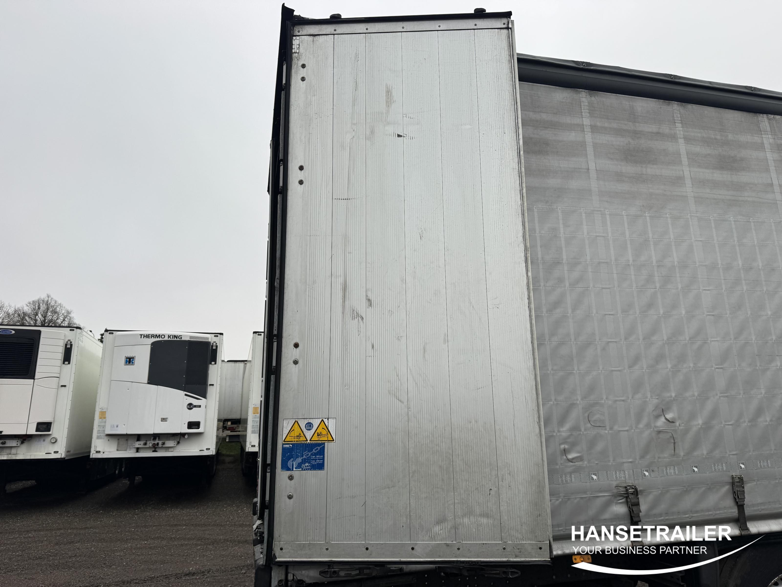 2018 Puoliperävaunu Pressukapelli Schmitz SCS 24 Multilock XL