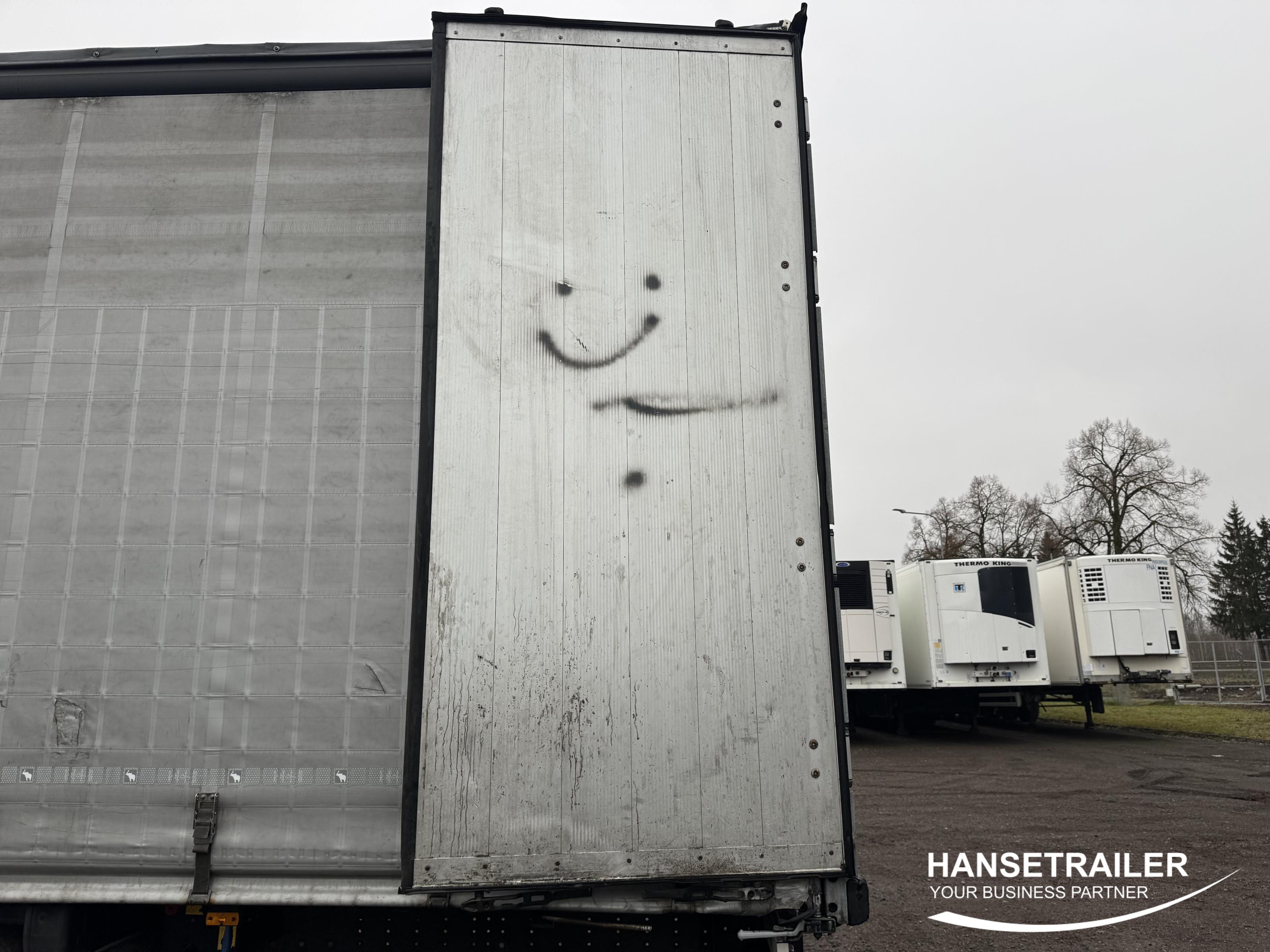 2018 Puoliperävaunu Pressukapelli Schmitz SCS 24 Multilock XL