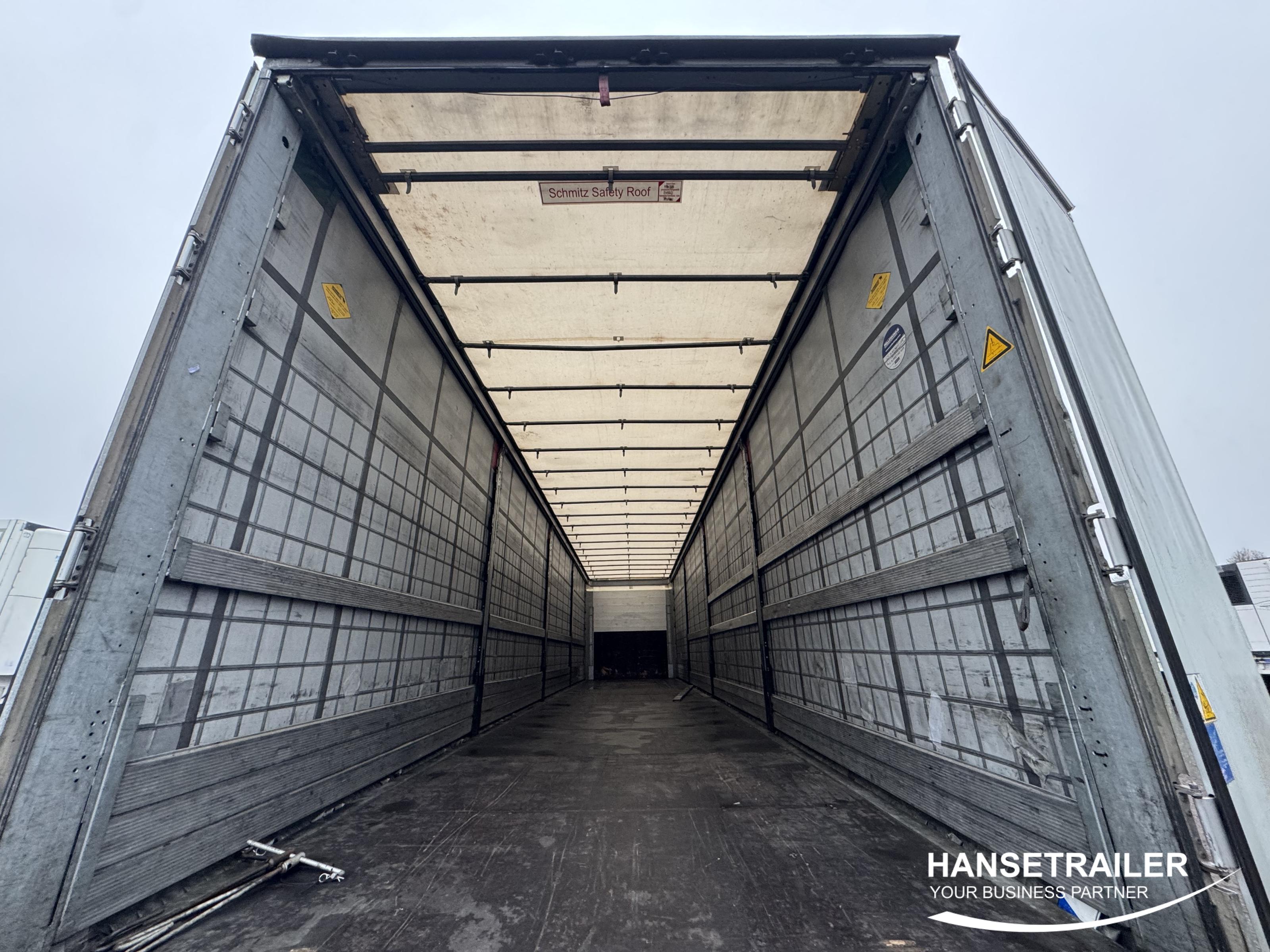 2018 Puoliperävaunu Pressukapelli Schmitz SCS 24 Multilock XL