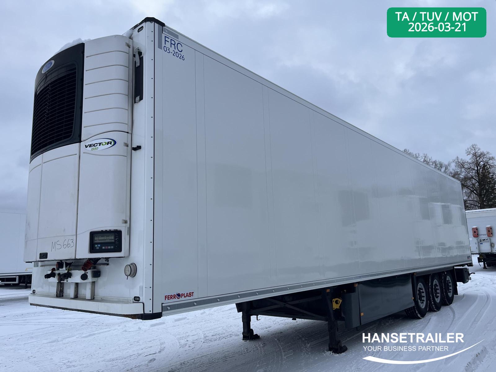 Schmitz SKO 24 FP60 7cm Double deck Doppelstock