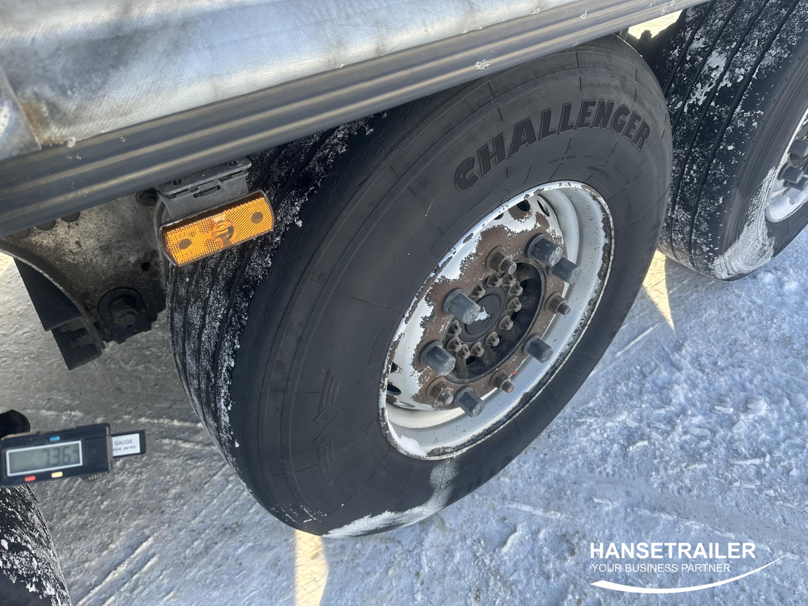 2016 Semitrailer Curtainsider Schmitz SCS 24/L Lift Axle TUV