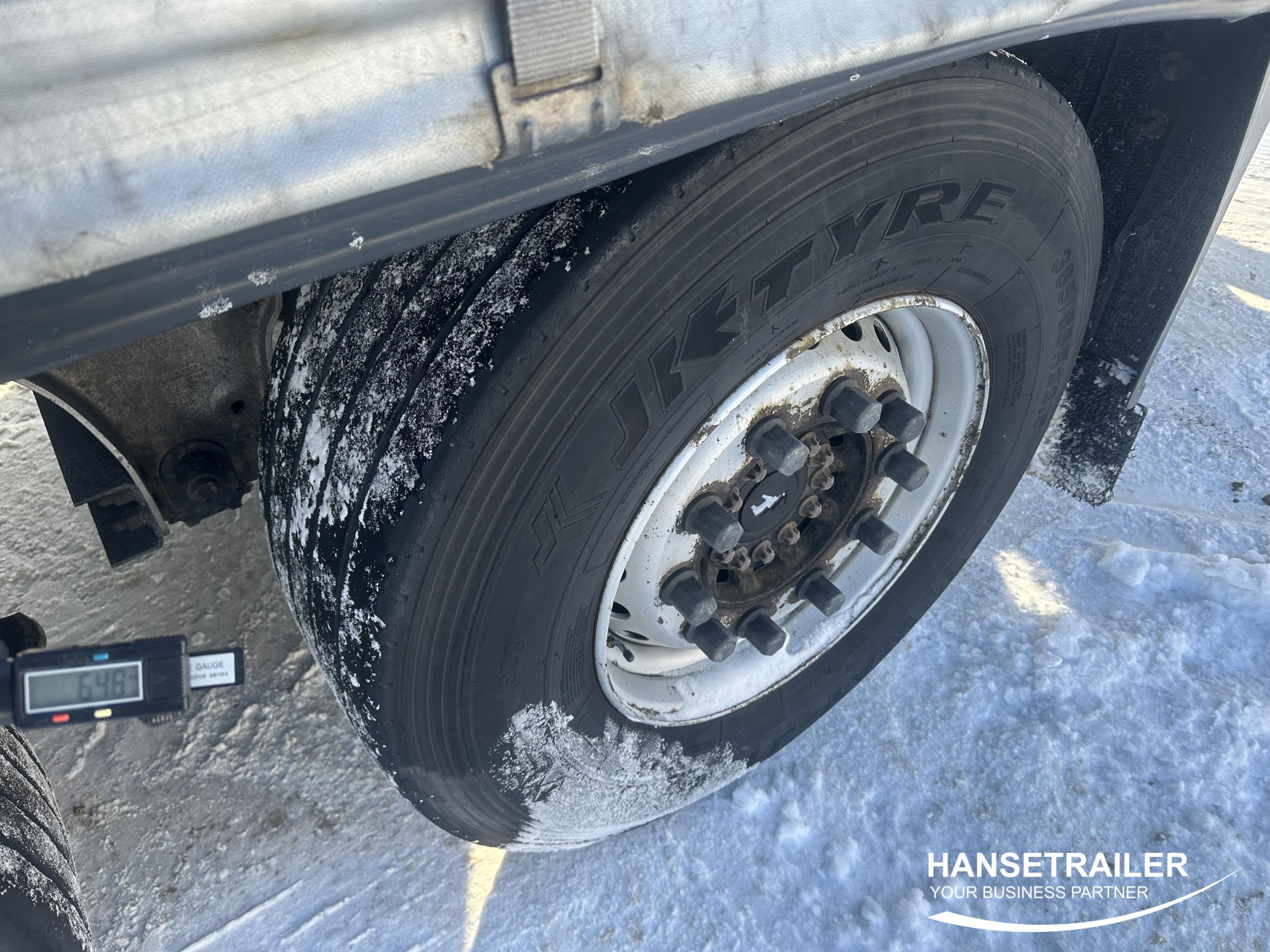 2016 Semitrailer Curtainsider Schmitz SCS 24/L Lift Axle TUV