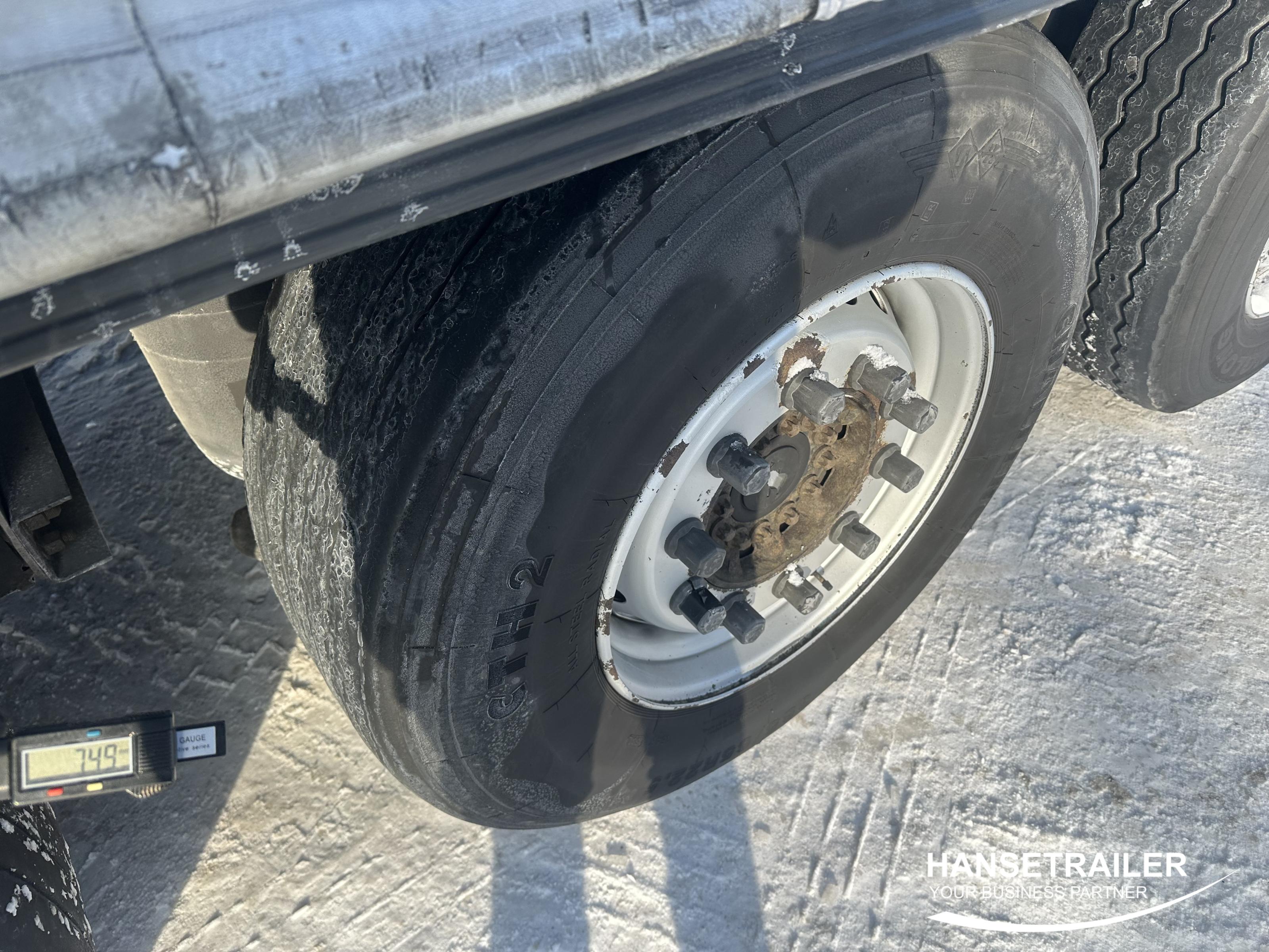 2016 Semitrailer Curtainsider Schmitz SCS 24/L Lift Axle TUV