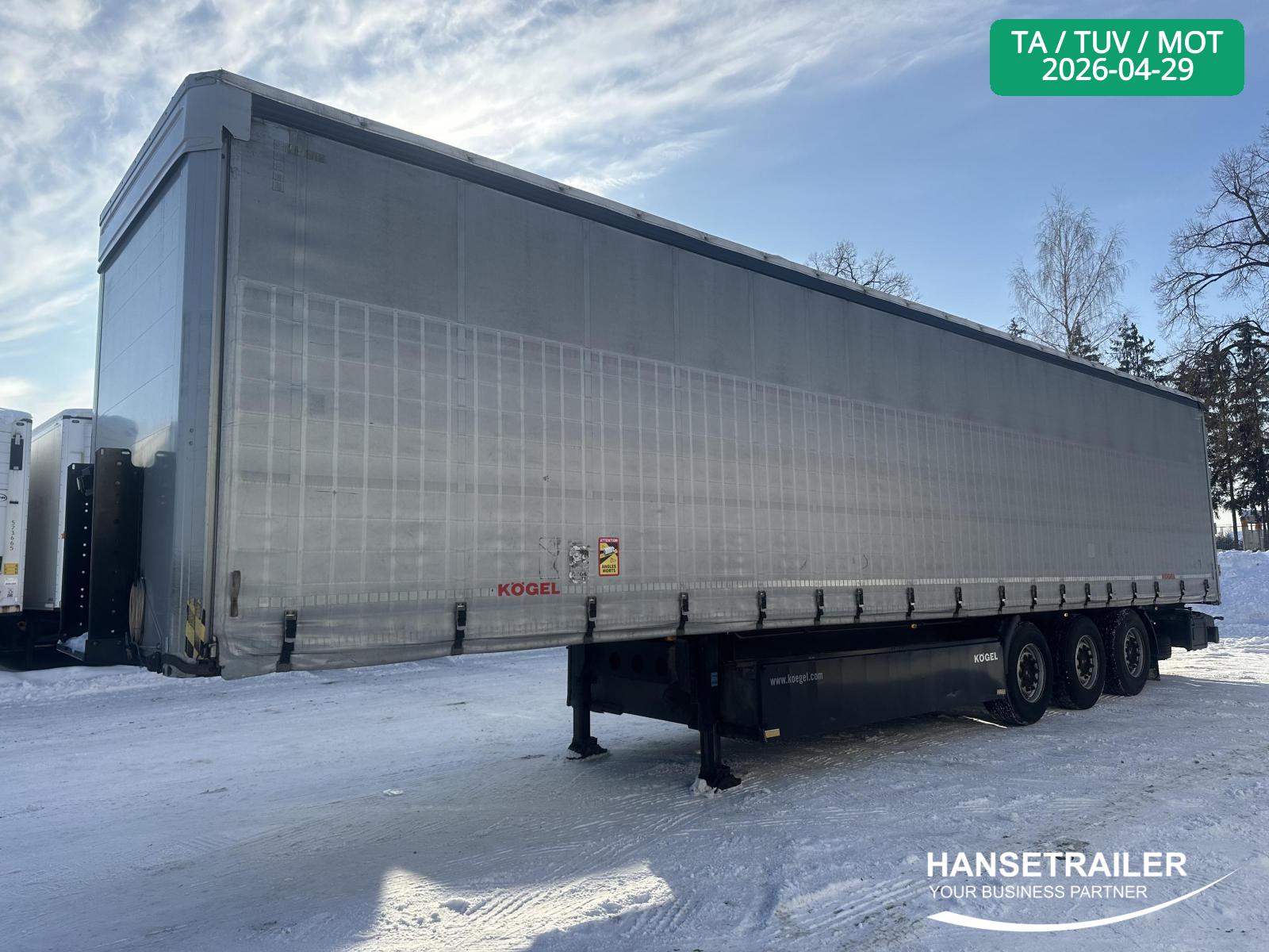 Koegel SN 24 SAF Lift Axle