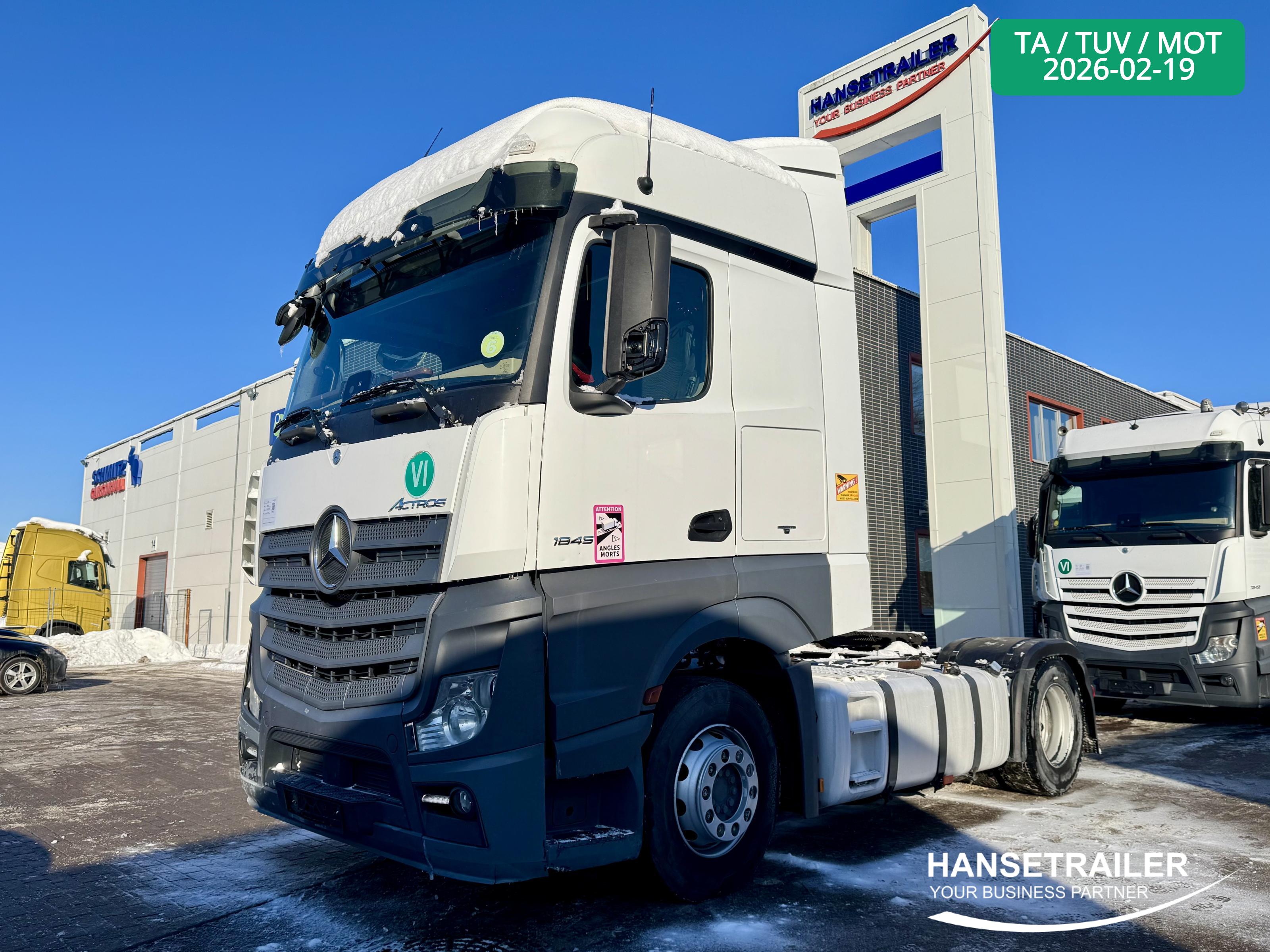 2016 Truck 4x2 Mercedes-Benz Actros 1845 LS