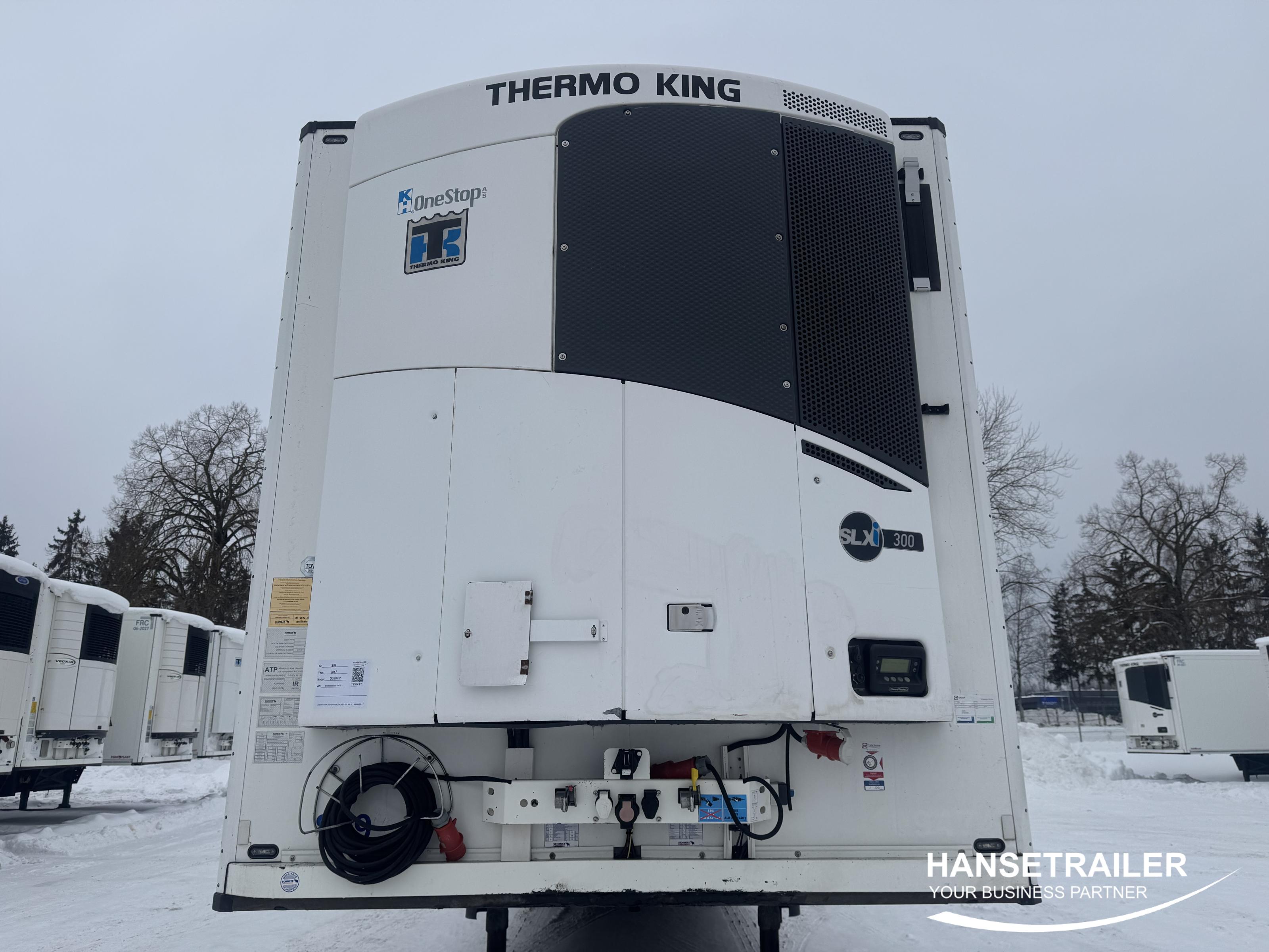 2017 Semitrailer Reefer Schmitz SKO 24 Thermoking NEW TUV