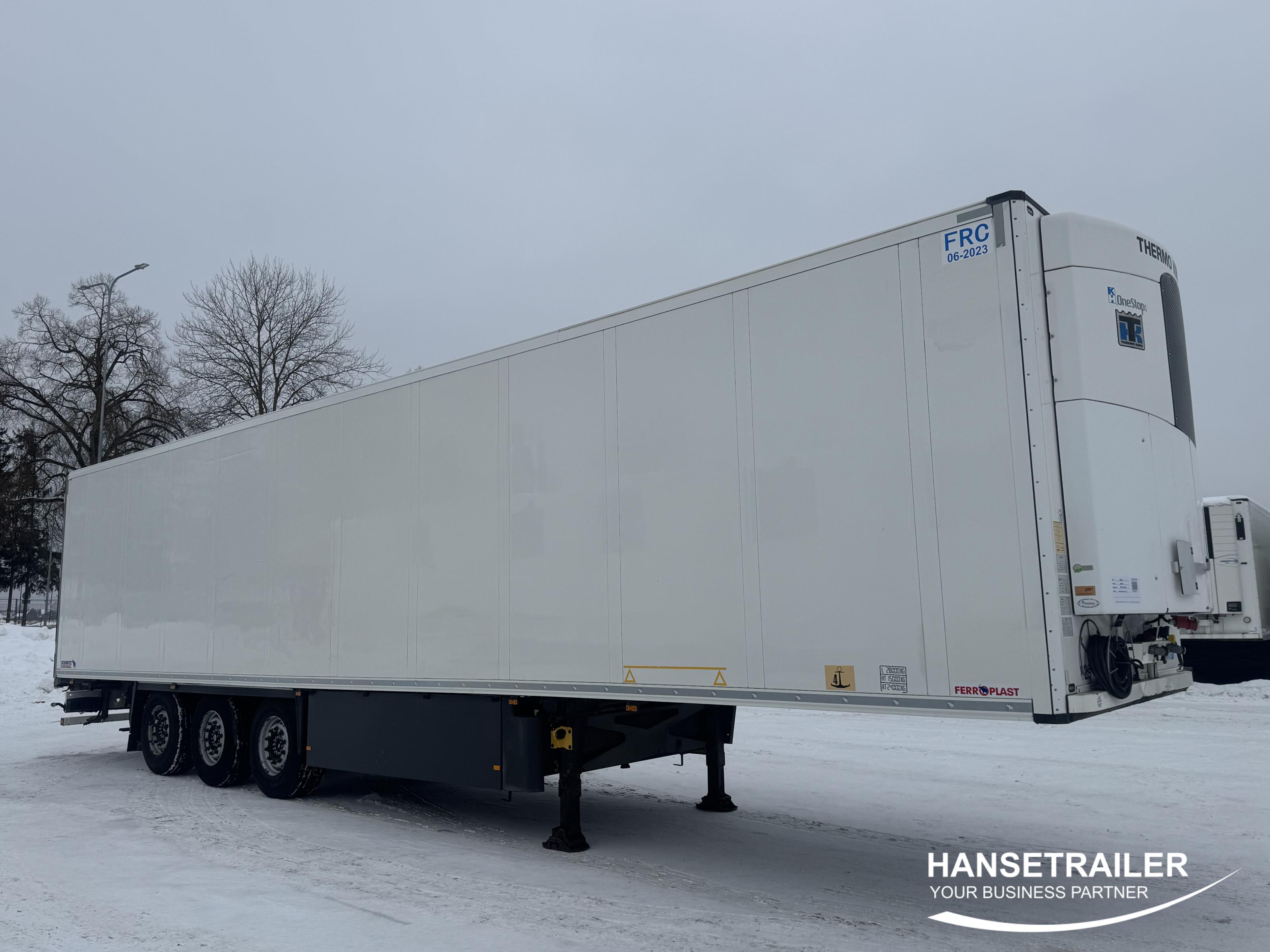 2017 Semitrailer Reefer Schmitz SKO 24 Thermoking NEW TUV