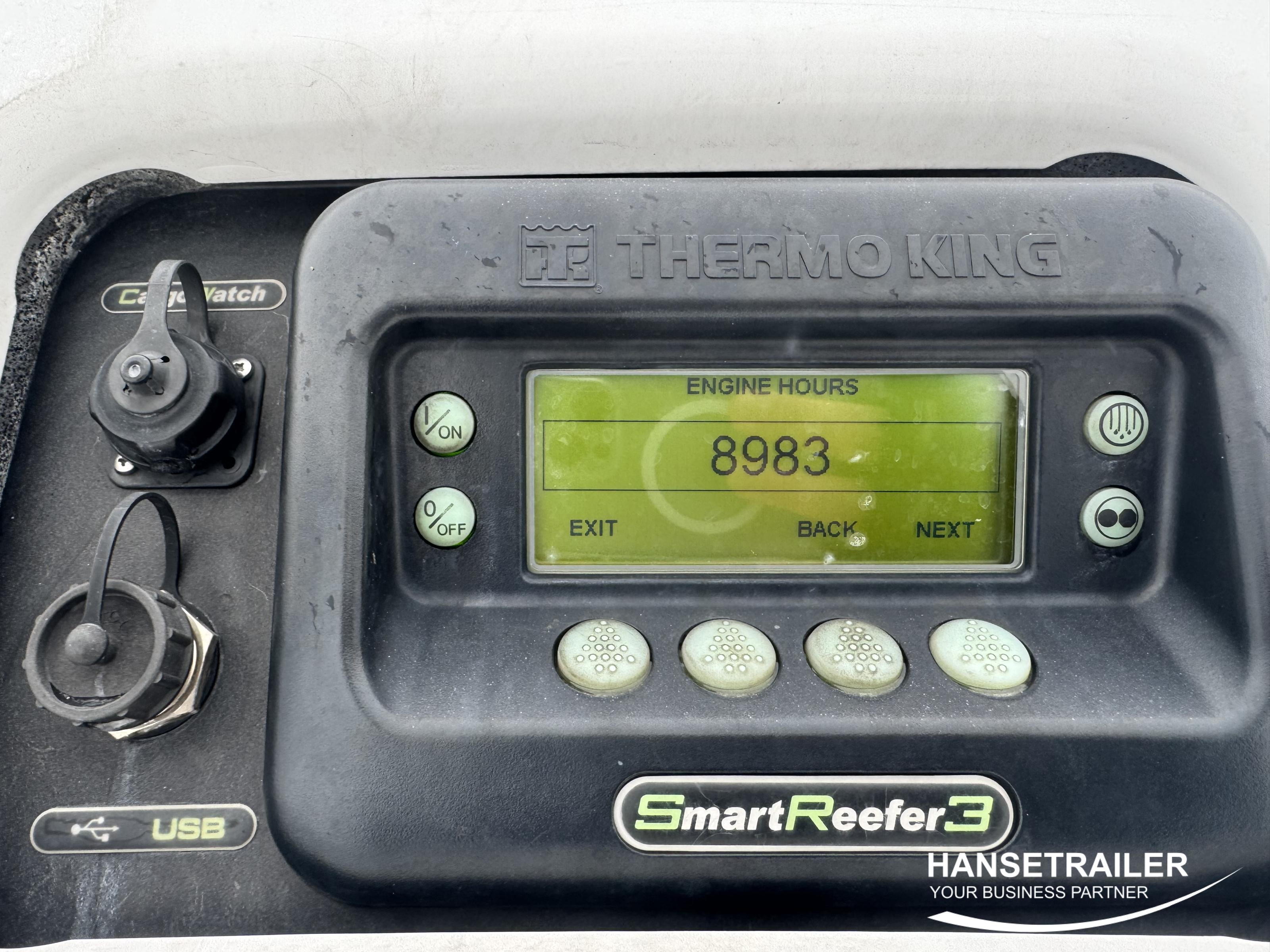 2017 Semitrailer Reefer Schmitz SKO 24 Thermoking NEW TUV