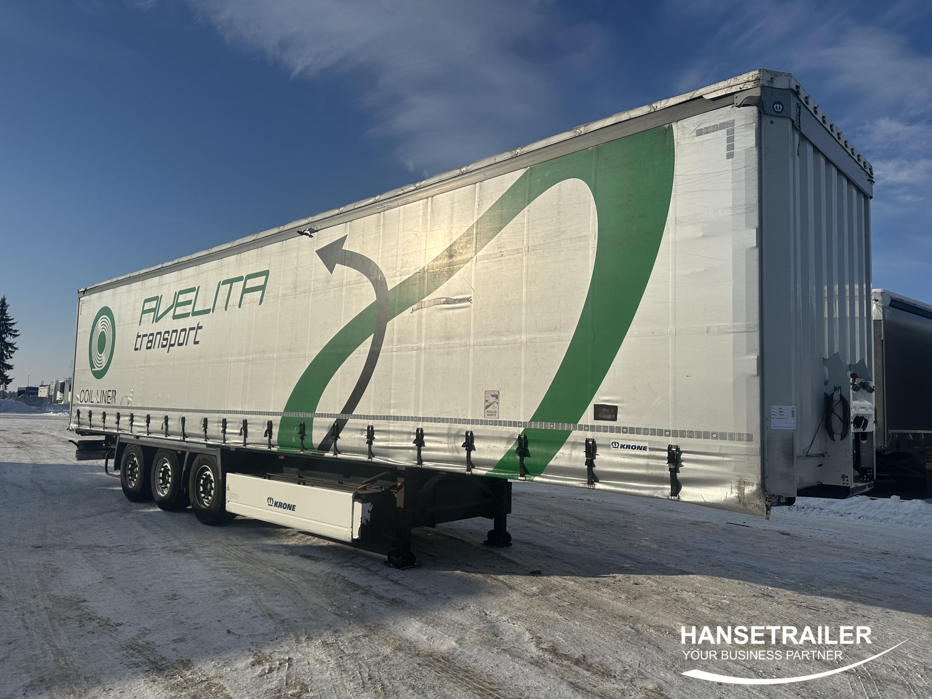 2020 Semitrailer Curtainsider Krone SD COIL LIFT AXLE