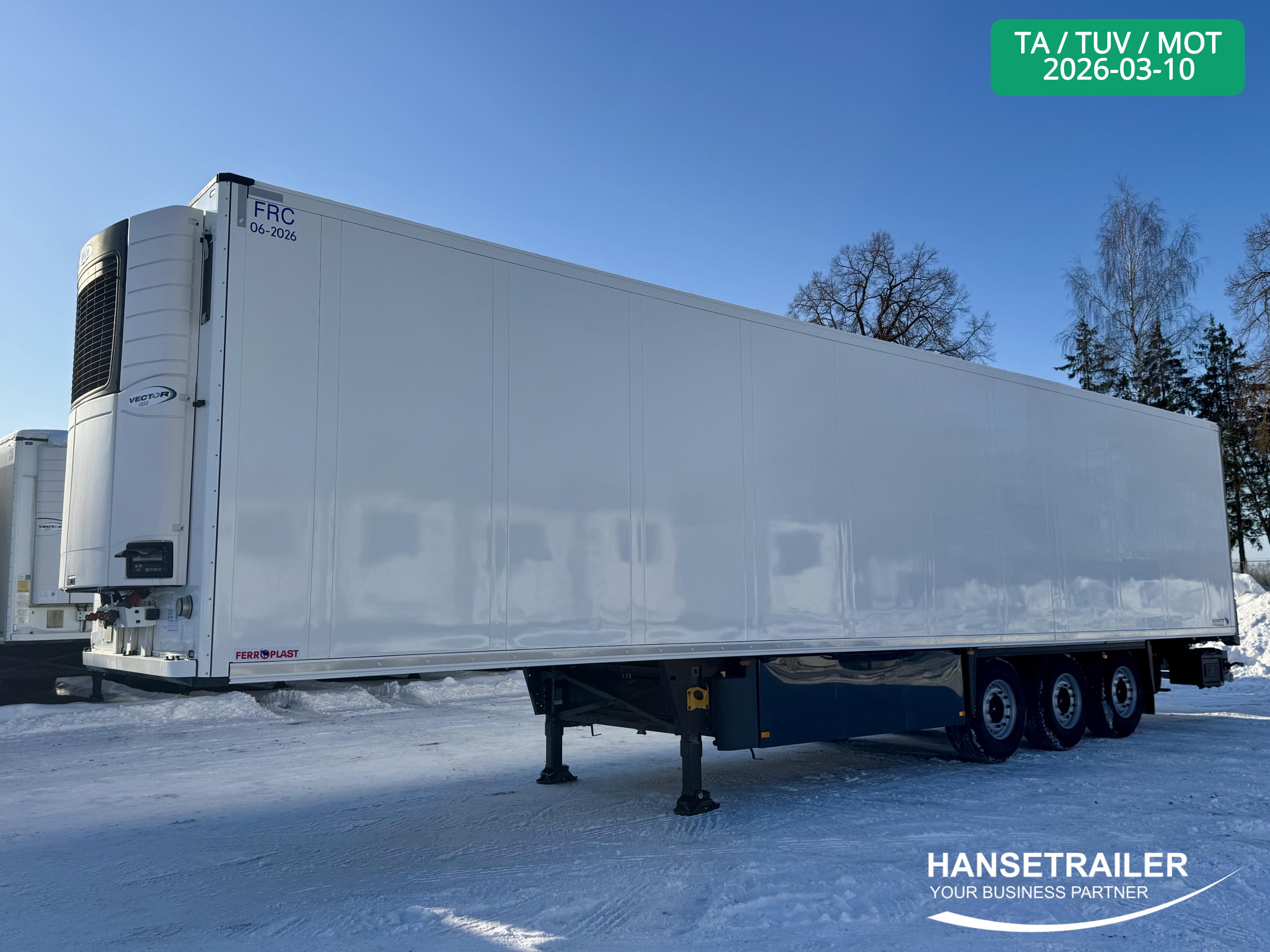 2014 Semitrailer Reefer Schmitz SCB*S3B Doppelstock