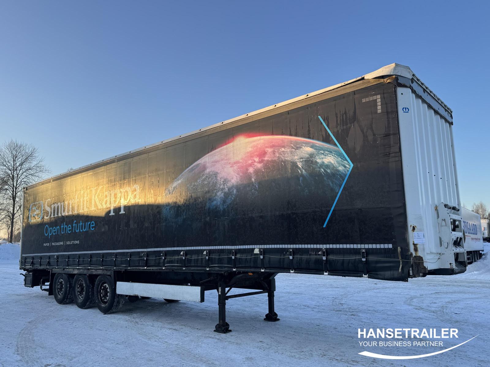 2014 Semitrailer Curtainsider Krone SD