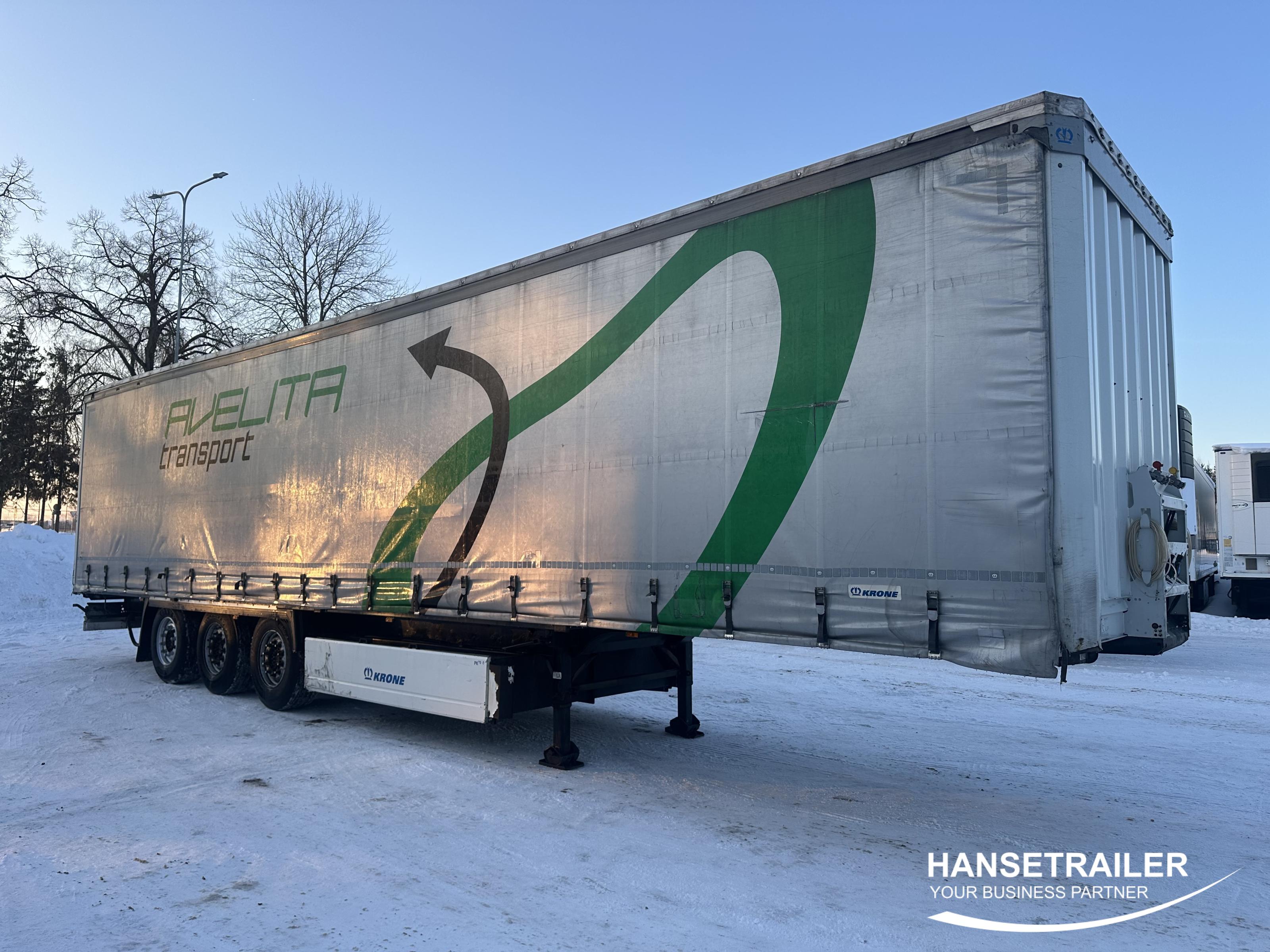 2017 Semitrailer Curtainsider Krone SD Lift Axle