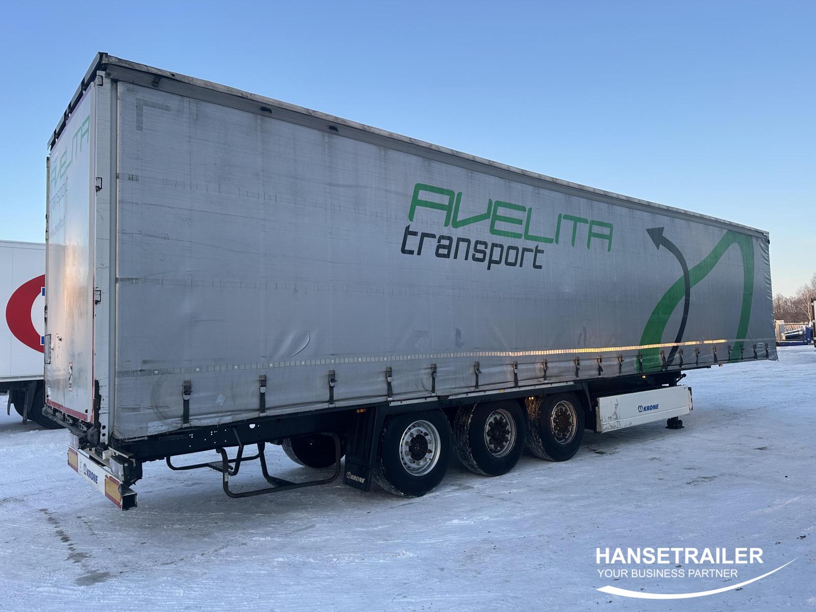 2017 Semitrailer Curtainsider Krone SD Lift Axle