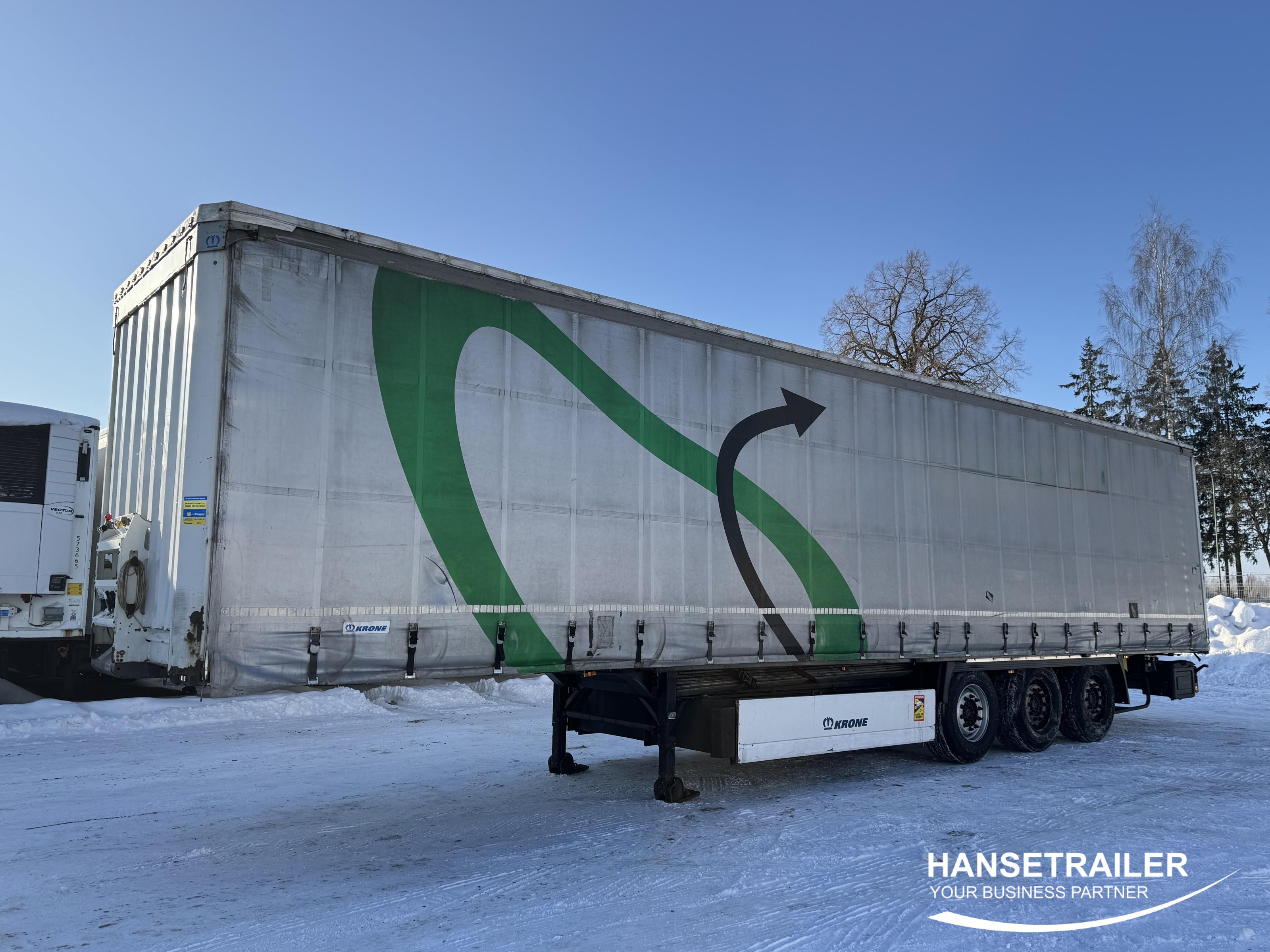 2017 Semitrailer Curtainsider Krone SD Lift Axle