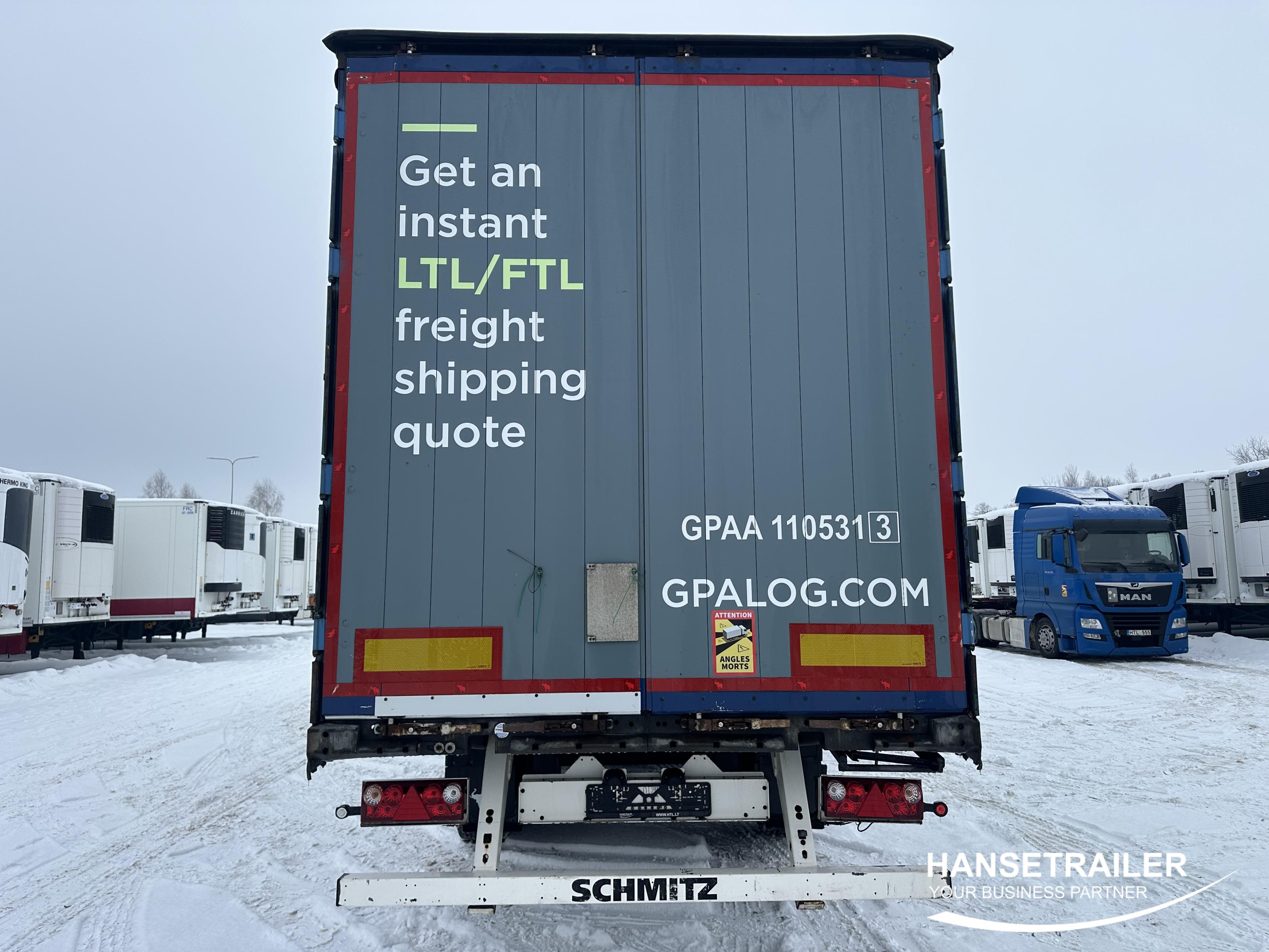 2016 Semitrailer Curtainsider Schmitz SCS 24/L