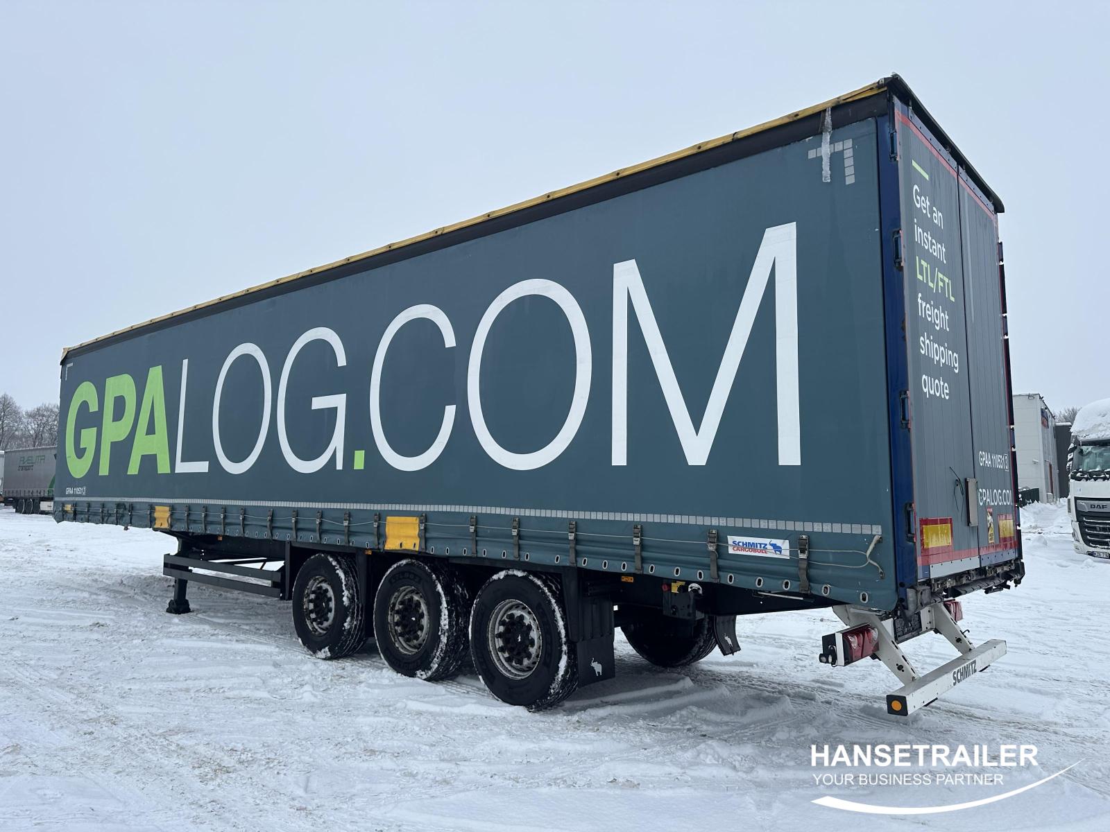 2016 Semitrailer Curtainsider Schmitz SCS 24/L