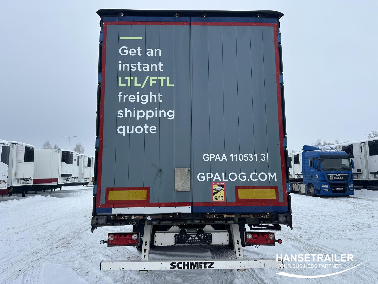 2016 Semitrailer Curtainsider Schmitz SCS 24/L