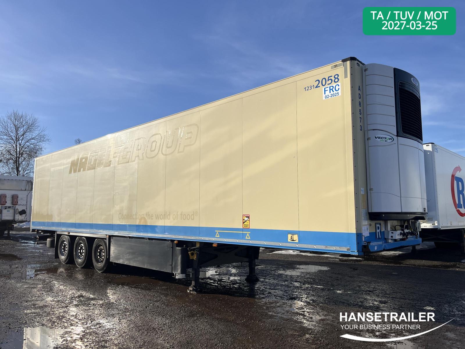 Schmitz SKO 24  Damage Multitemp Double deck Doppelstock