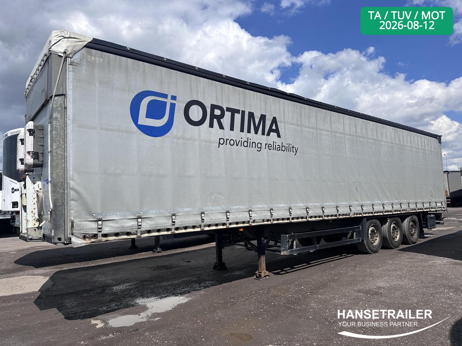 Schmitz SCS 24 Lifting Roof TUV TIR