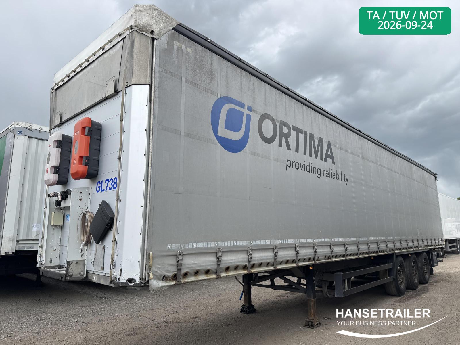 Schmitz SCS 24 Hydraulic Roof TIR