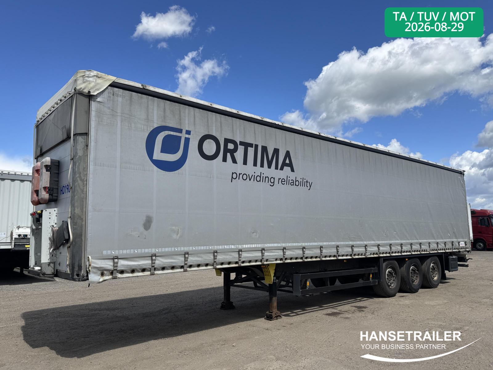 Schmitz SCS 24 Hydraulic roof TIR