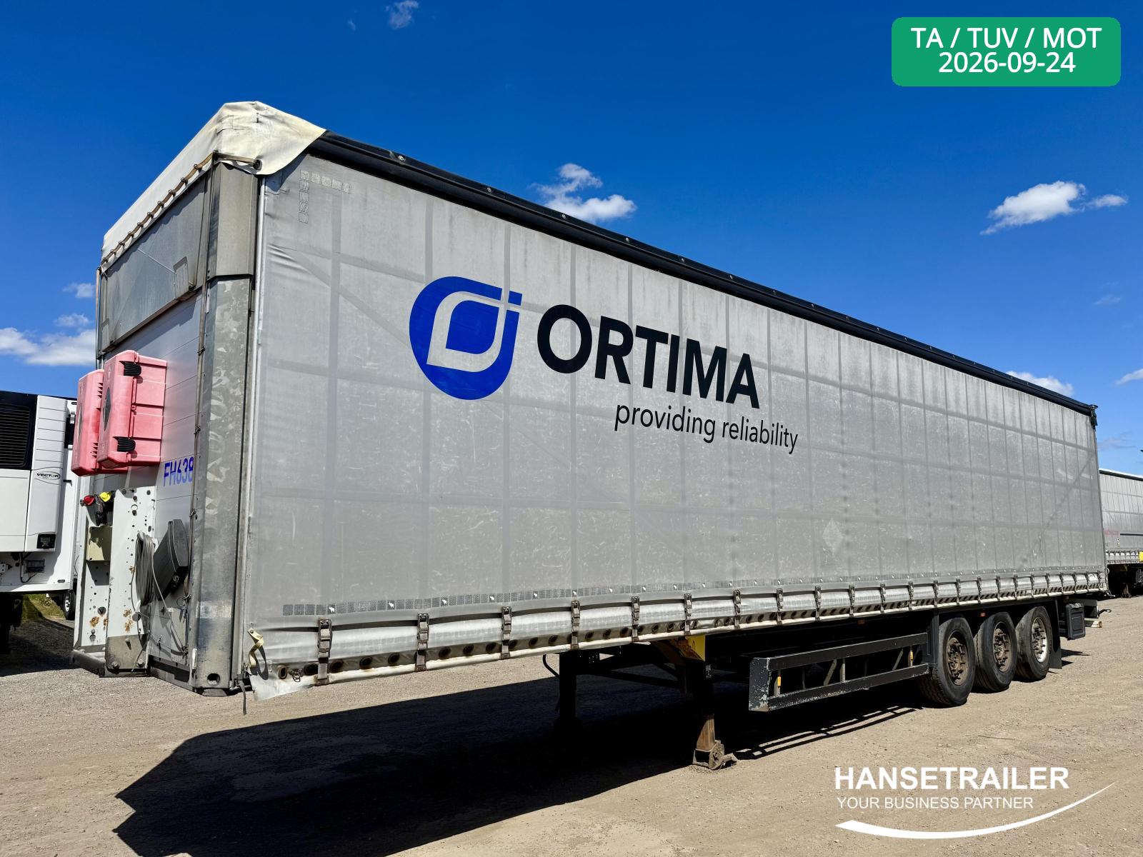 Schmitz SCS 24 Hydraulic roof TIR