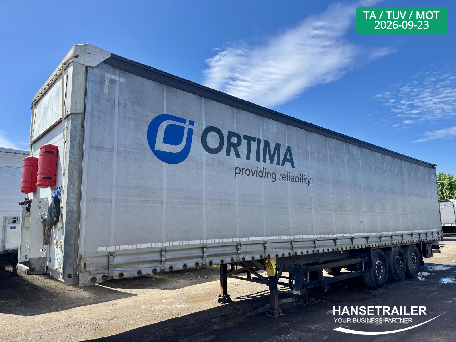 Schmitz SCS 24 Hydraulic Roof TIR