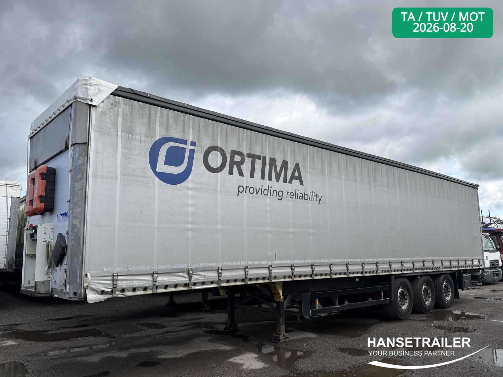 Schmitz SCS 24 Hydraulic Roof TIR