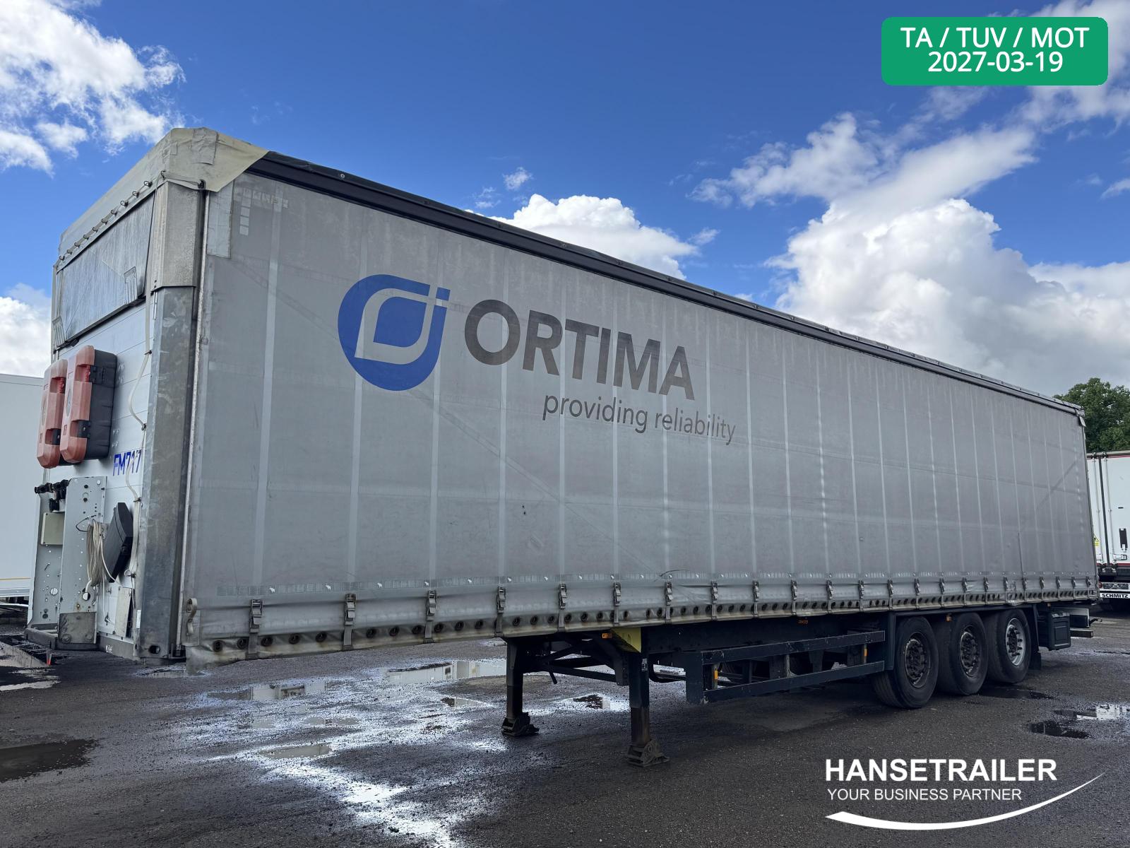 Schmitz SCS 24 Hydraulic Roof TUV