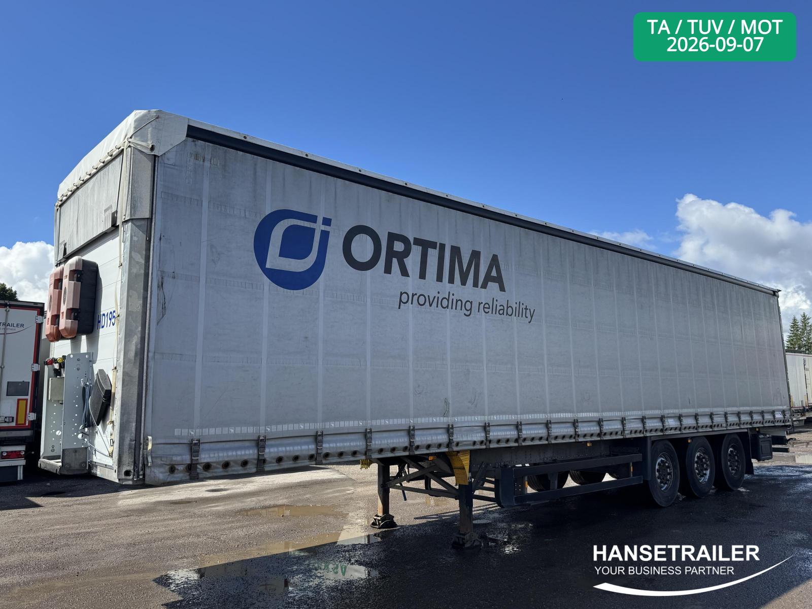 Schmitz SCS 24 Hydraulic roof TIR