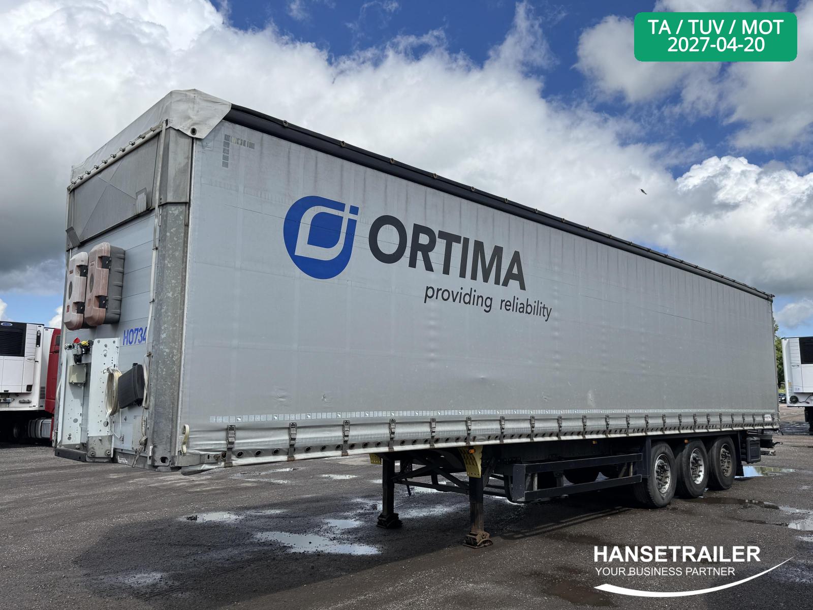Schmitz SCS 24 Hydraulic Roof TUV