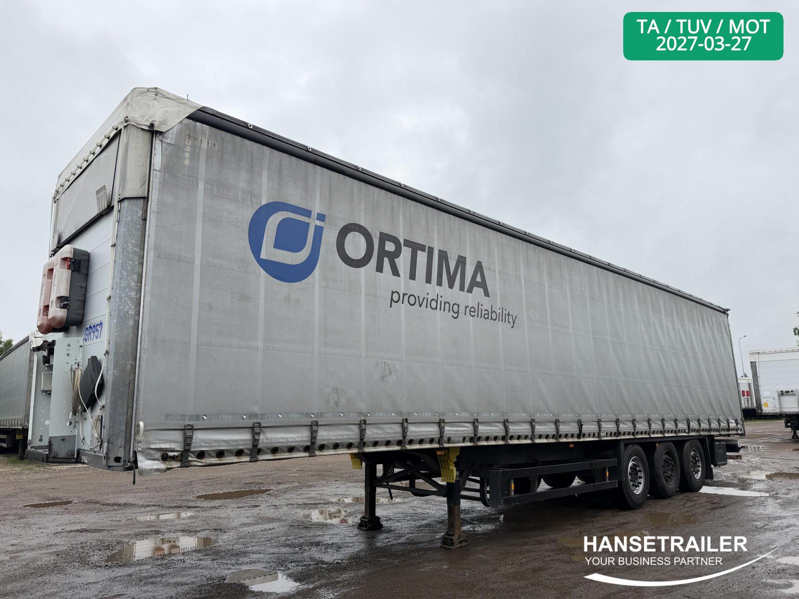 Schmitz SCS 24 Hydraulic Roof TIR