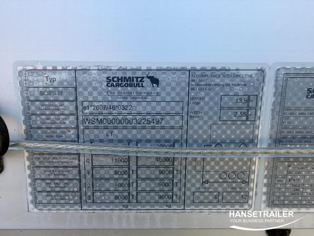 Schmitz SCS 24 Hydraulic Roof TIR