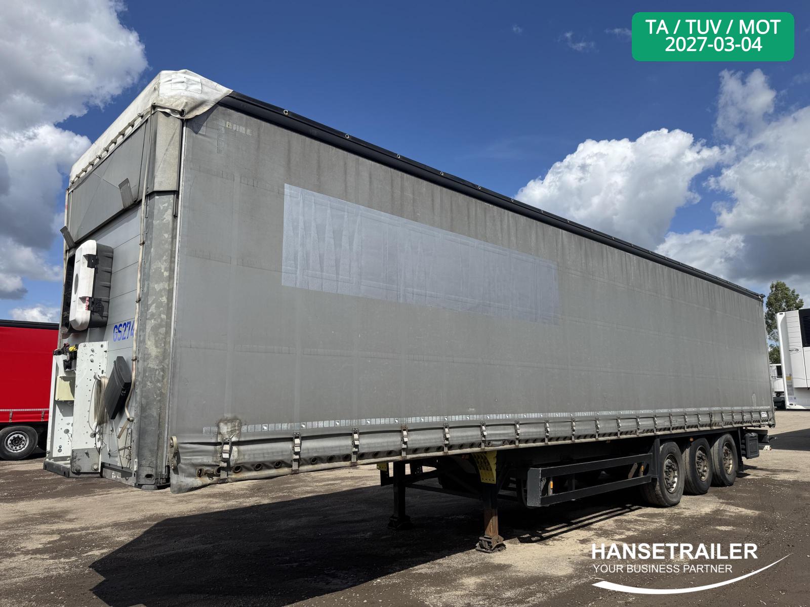 Schmitz SCS 24 Hydraulic roof TIR