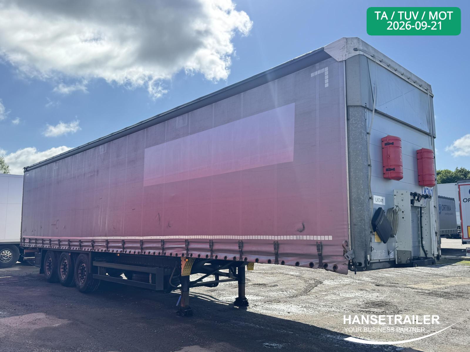Schmitz SCS 24 Hydraulic roof TIR