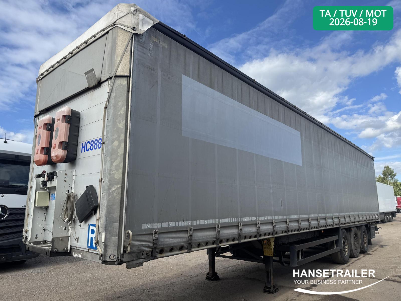 Schmitz SCS 24 Hydraulic roof TIR