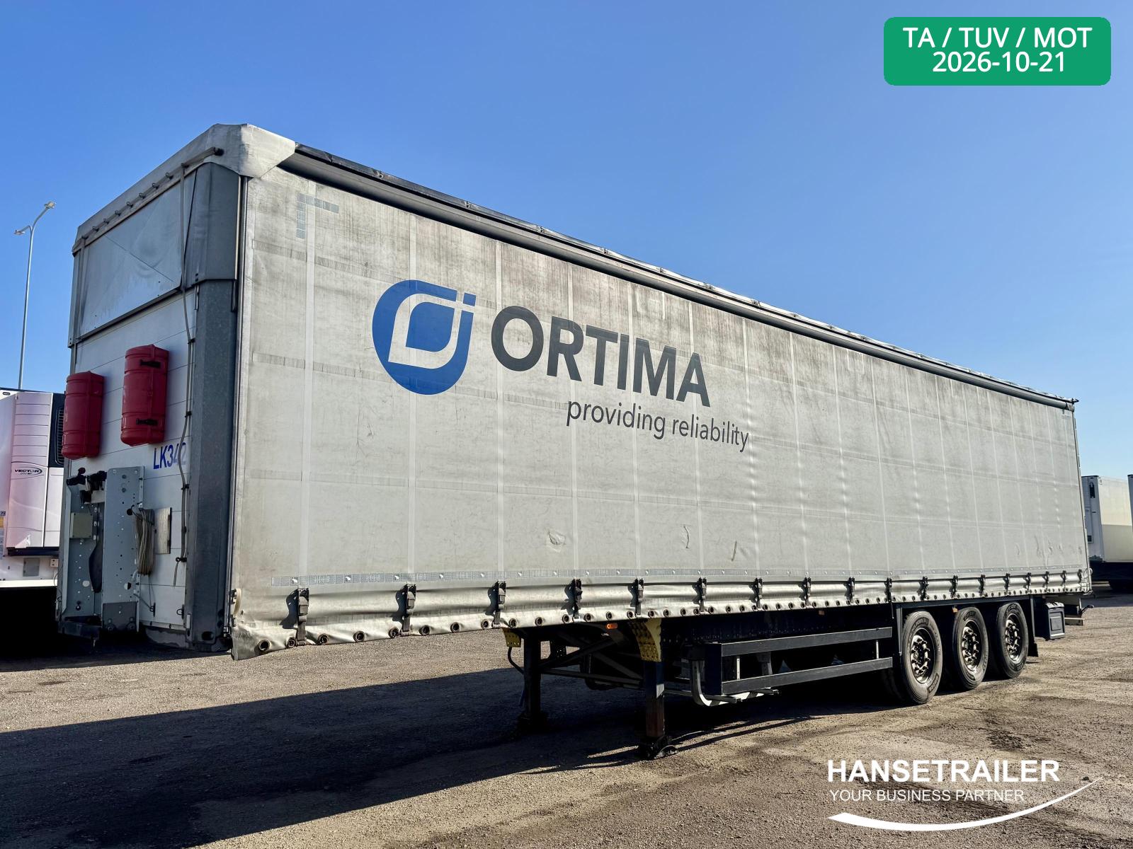 Schmitz SCS 24 Hydraulic Roof TIR TA