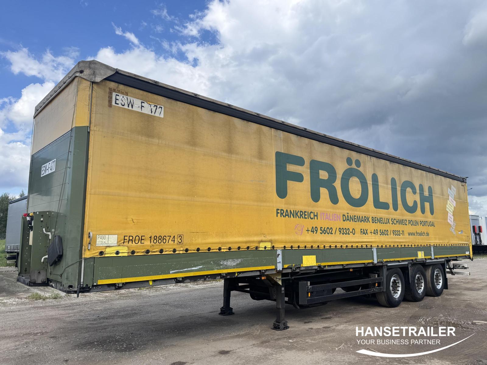 Schmitz SCS 24/L Lift axle TIR