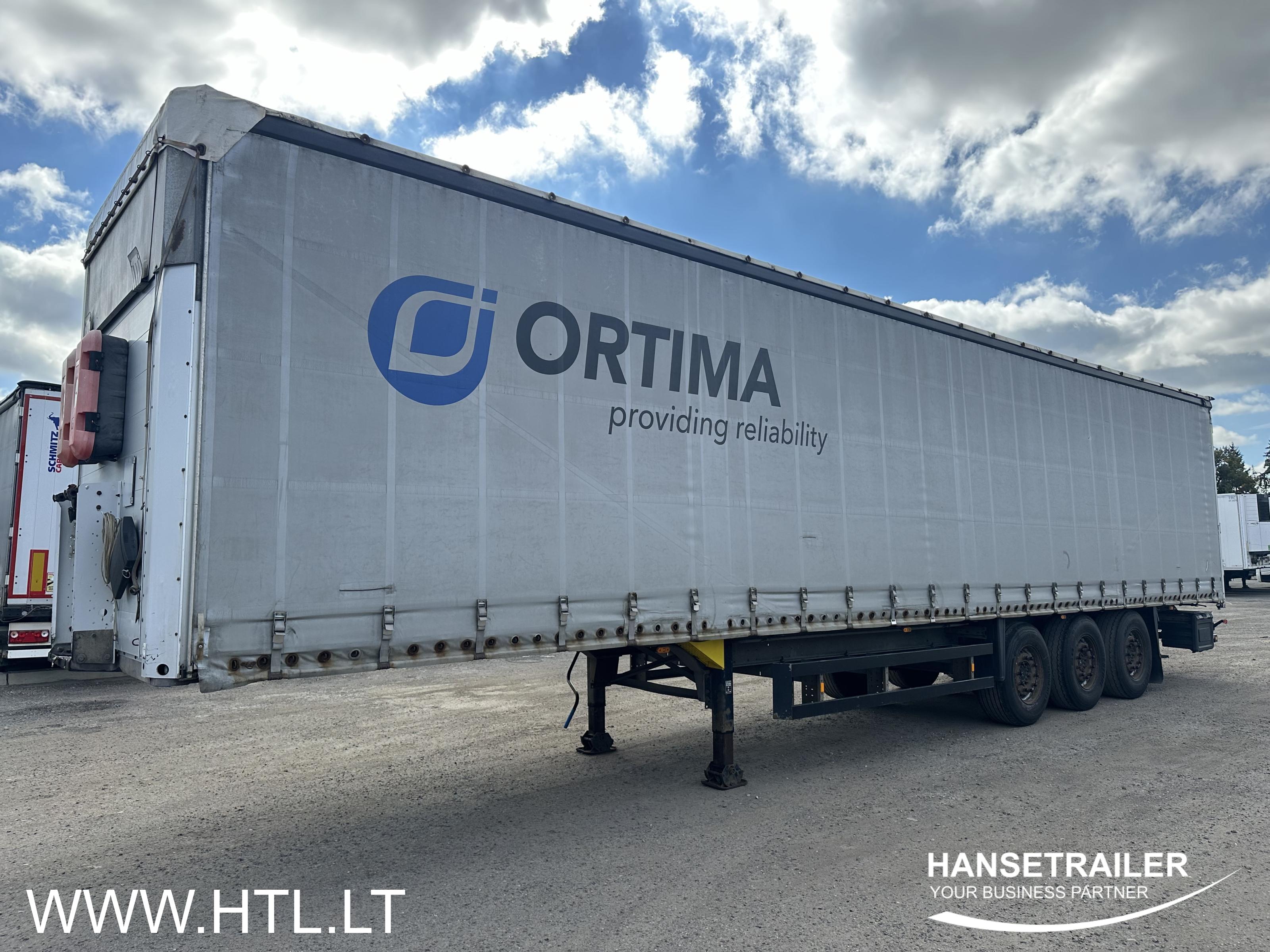 2011 Semitrailer Curtainsider Schmitz SCS 24 Multilock XL TIR TA