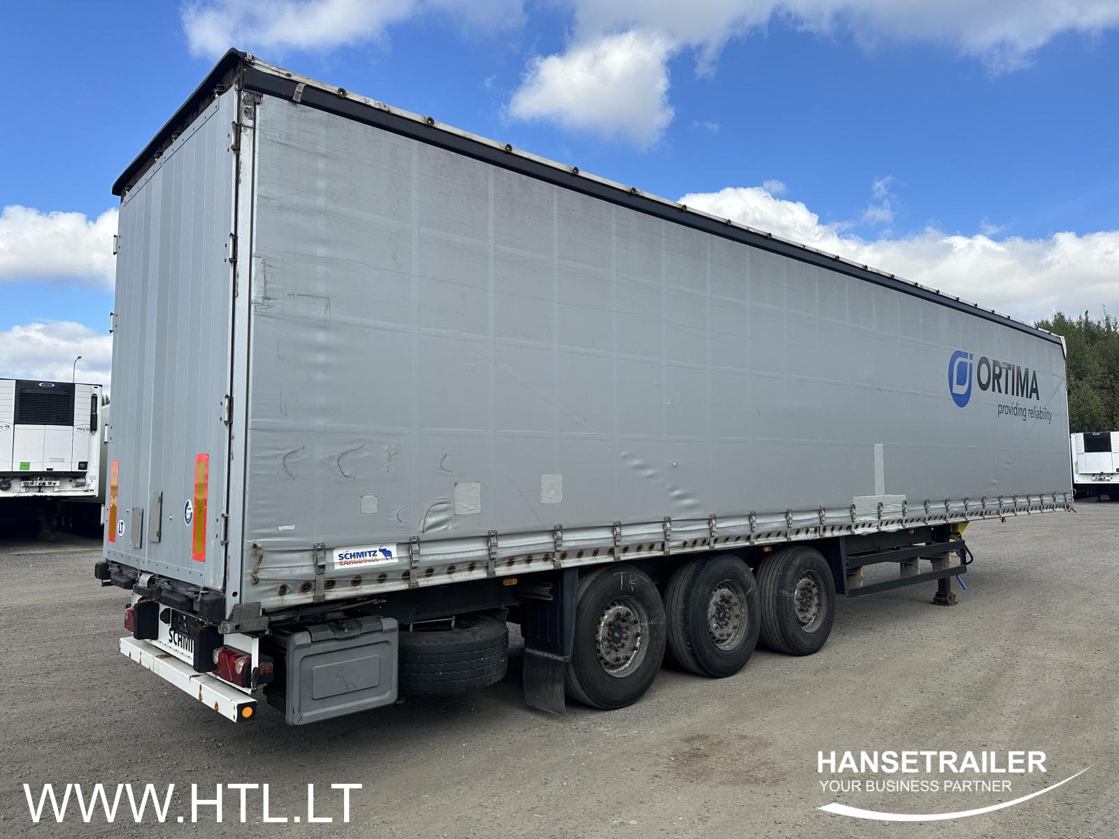 2011 Puoliperävaunu Pressukapelli Schmitz SCS 24 Multilock XL TIR TA